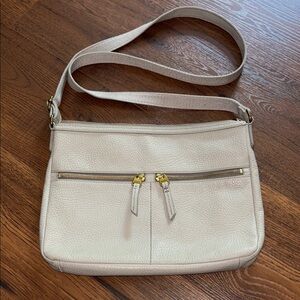 Fossil Leather Crossbody Bag